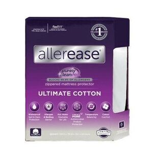 Allerease - Ultimate Mattress Protector White (King) - AllerEa White